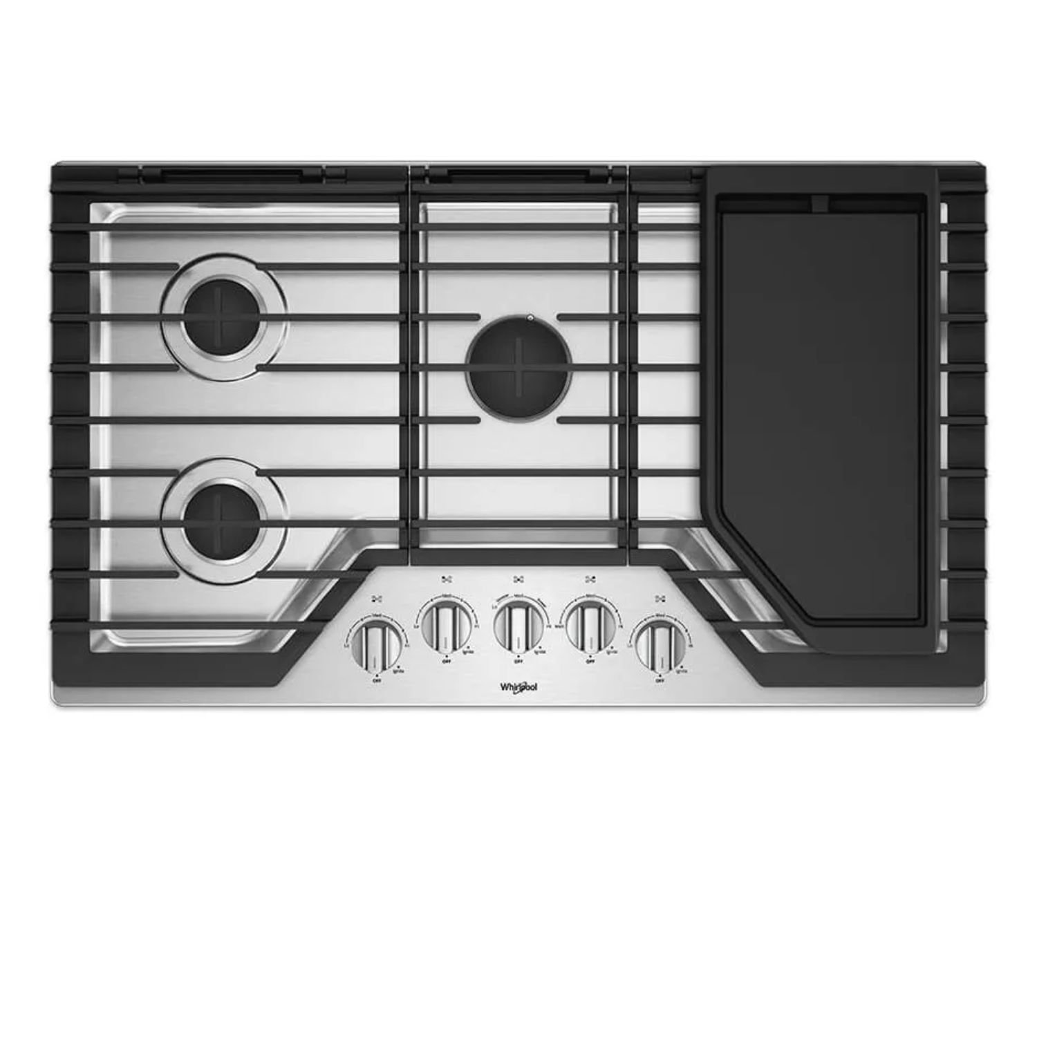 Estufa WHIRLPOOL 91 cm 5 Puestos Gas Natural WCG97US6HS - Image 4
