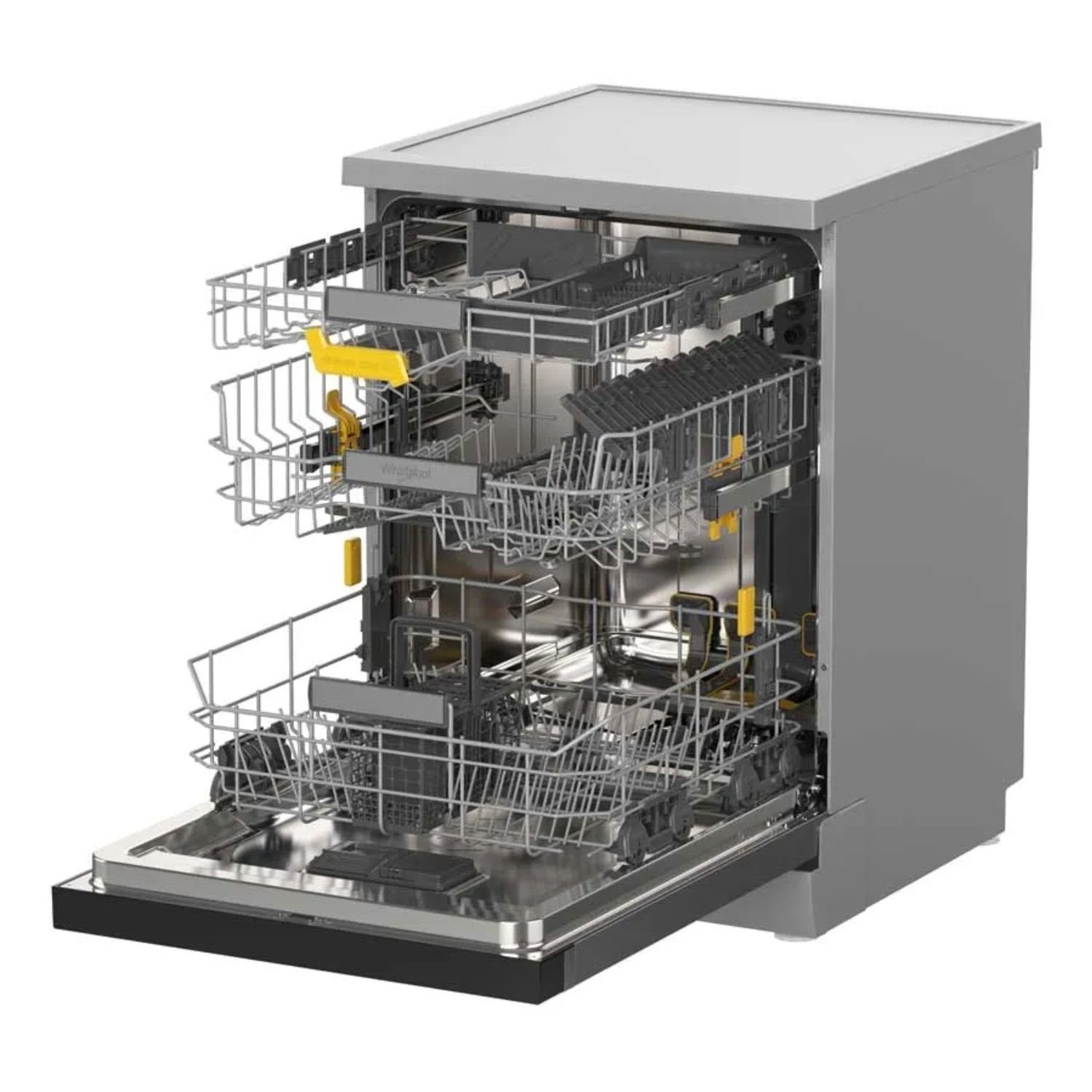 Lavavajillas de Empotrar WHIRLPOOL 15 Servicios WDF840SFGS Gris - Image 3