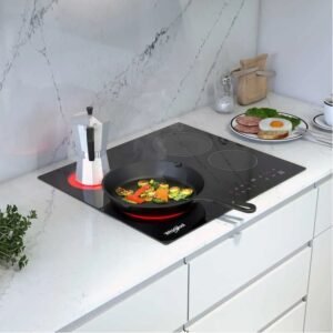 Estufa Vitroceramica WHIRLPOOL 60cm 4 Puestos WEC5240B Negro - Image 6