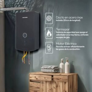 Calentador de Agua GN 12Lt 120V Tiro Forzado CHALLENGER 7125 - Image 3