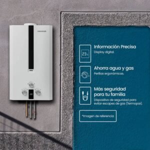 Calentador de Agua GN 6 Lt Tiro Natural CHALLENGER WHN 7060 - Image 4