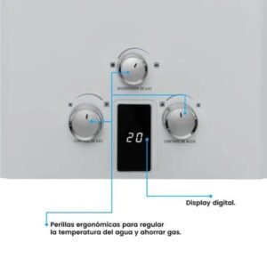 Calentador de Agua GN 12Lt 120V Tiro Natural CHALLENGER 7112 - Image 3