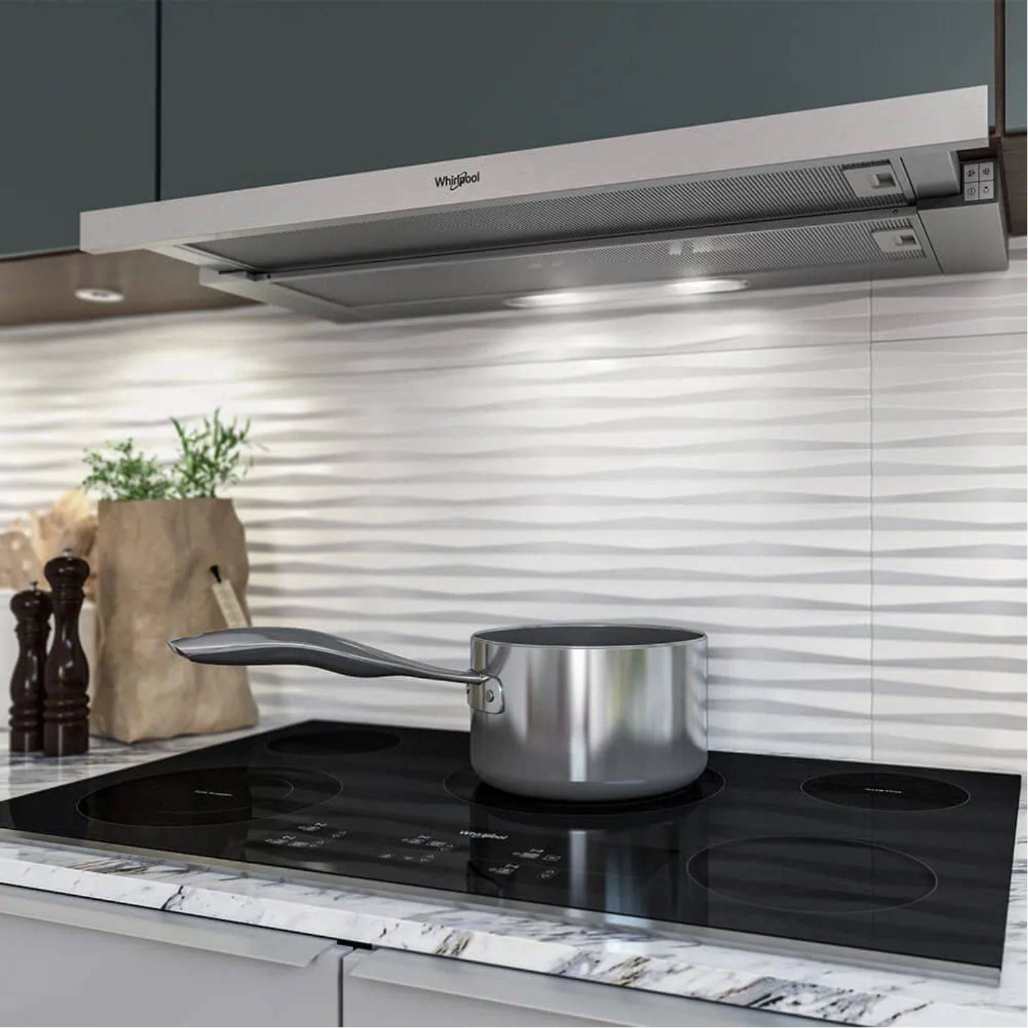 Campana Telescopica 60cm Extraible WHIRLPOOL WHT6030S - Image 6