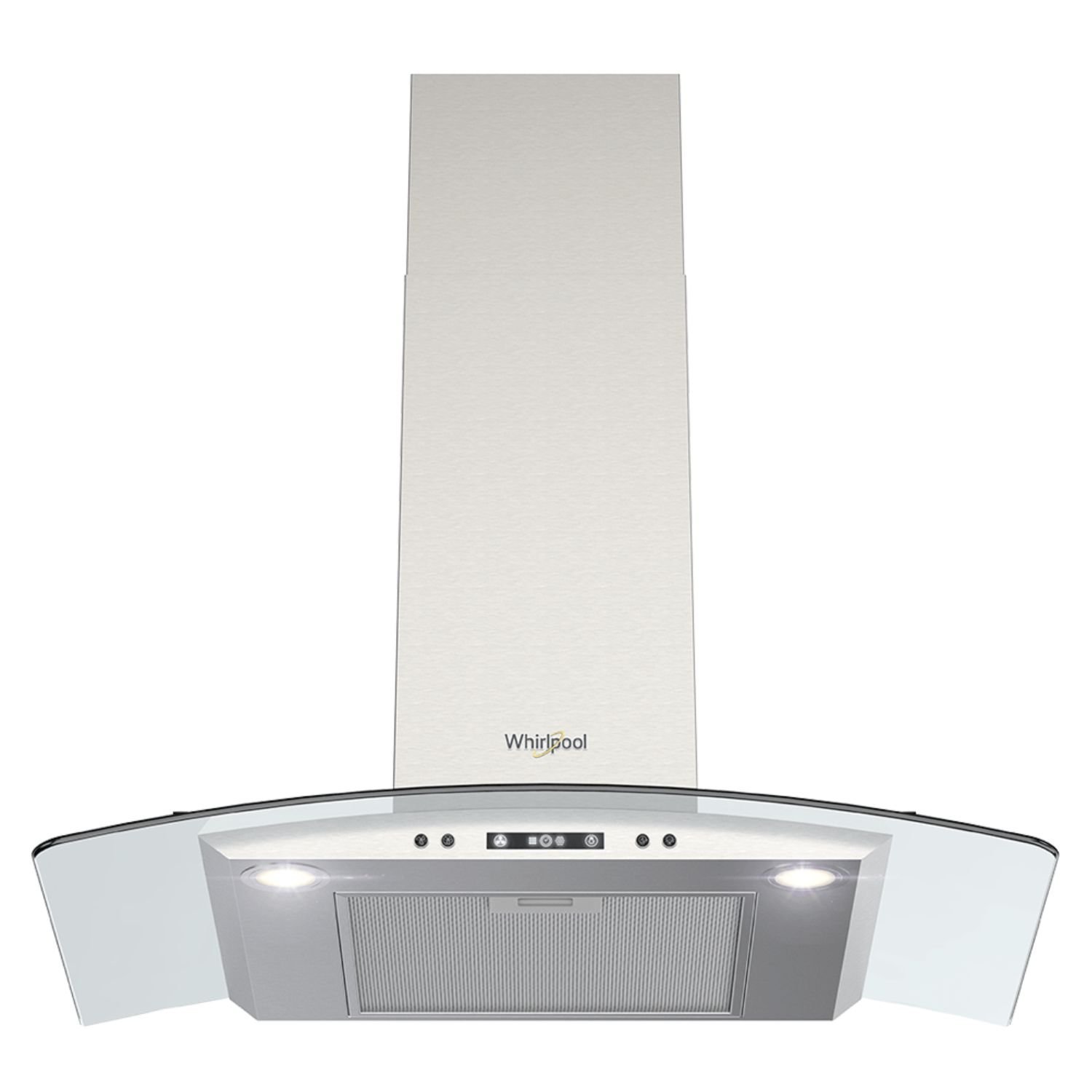 Campana Extractora WHIRLPOOL 76 cm Peninsula WHW7610S Gris - Image 2