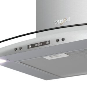 Campana Extractora WHIRLPOOL 76 cm Peninsula WHW7610S Gris - Image 5