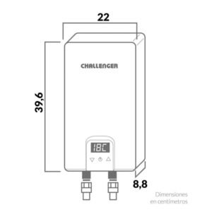 Calentador de Agua Electrico 8,5 kw 220 V CHALLENGER 7611 - Image 5