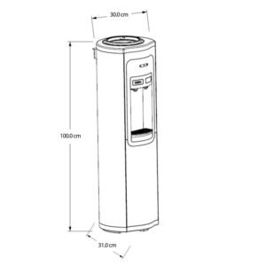 Dispensador de Agua WHIRLPOOL Botellon WK5911BS Negro - Image 4