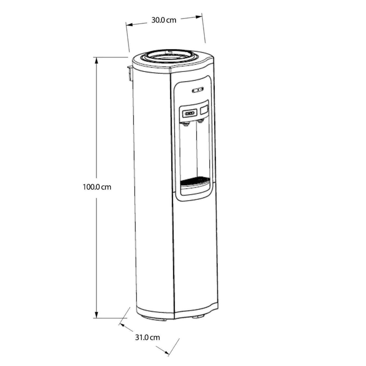 Dispensador de Agua WHIRLPOOL Botellon WK5911BS Negro - Image 4