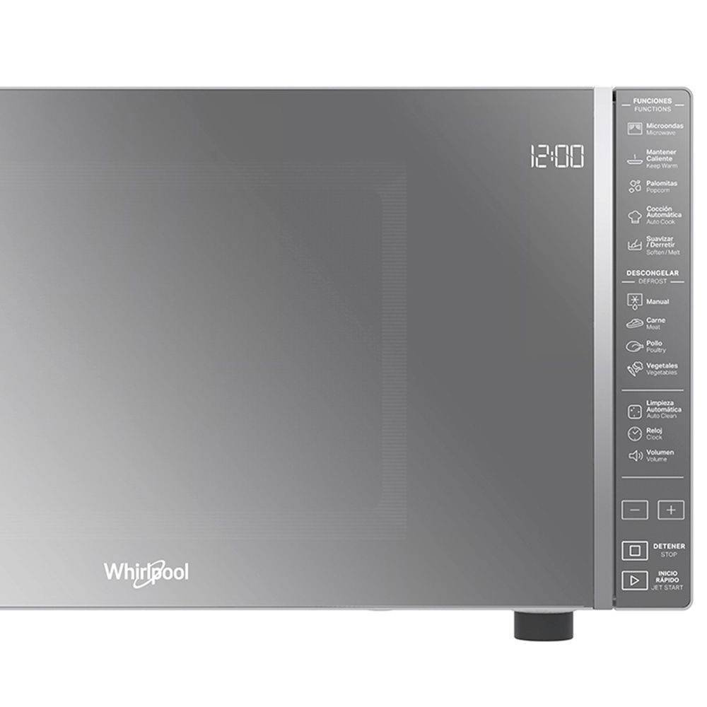 Horno Microondas WHIRLPOOL 30 Litros Digital WM1811D Gris - Image 4