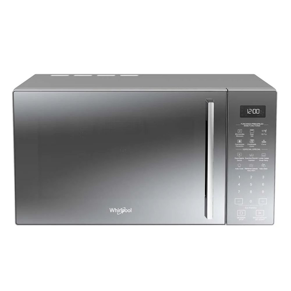 Horno Microondas Freidor WHIRLPOOL 29 Litros WM3911D Gris