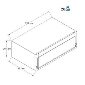 Horno Microcampana WHIRLPOOL 30 Litros WML75011HZ Gris - Image 9