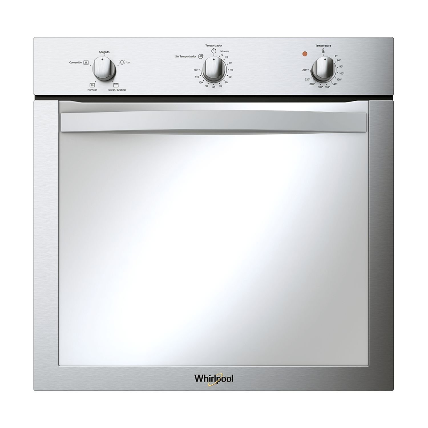 Horno de Empotrar WHIRLPOOL 60 cm ElectricoWOE120S Gris