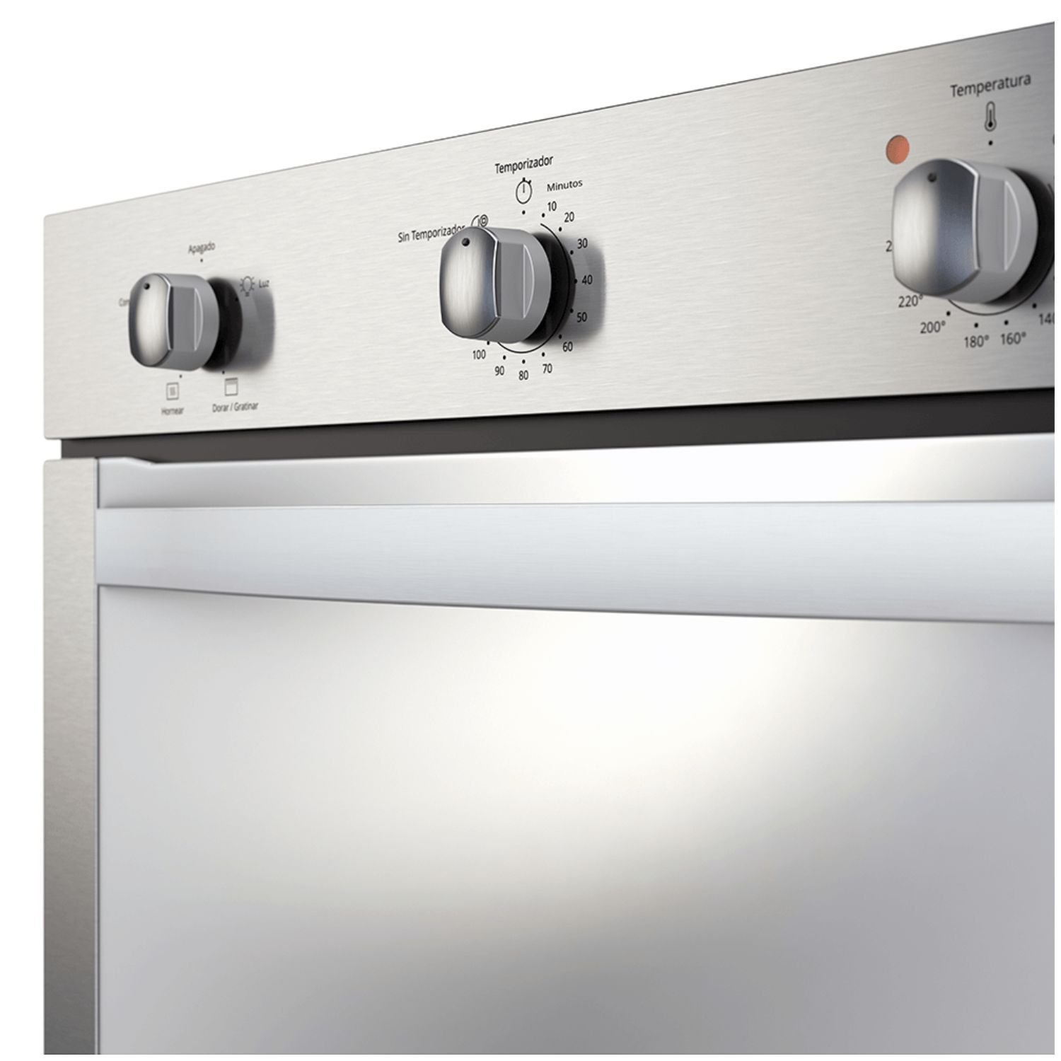 Horno de Empotrar WHIRLPOOL 60 cm ElectricoWOE120S Gris - Image 3