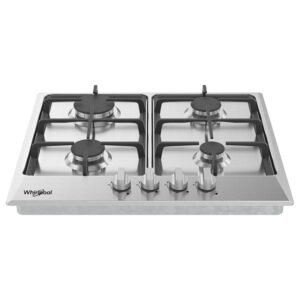 Estufa WHIRLPOOL 60 cm 4 Puestos Gas Propano WP2420S Gris