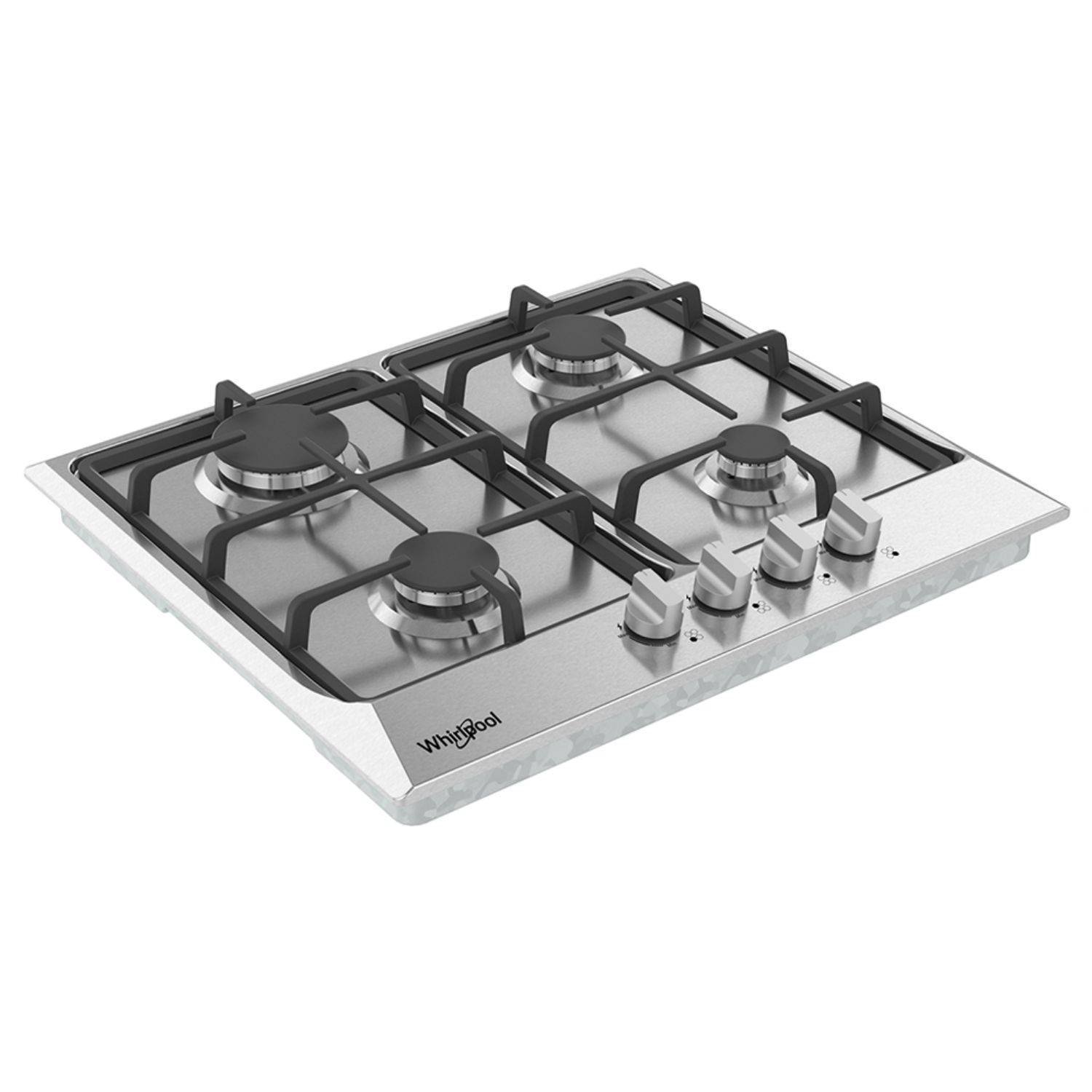 Estufa WHIRLPOOL 60 cm 4 Puestos Gas Propano WP2420S Gris - Image 2