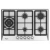 Estufa WHIRLPOOL 74 cm 5 Puestos Gas Propano WP3040S Gris