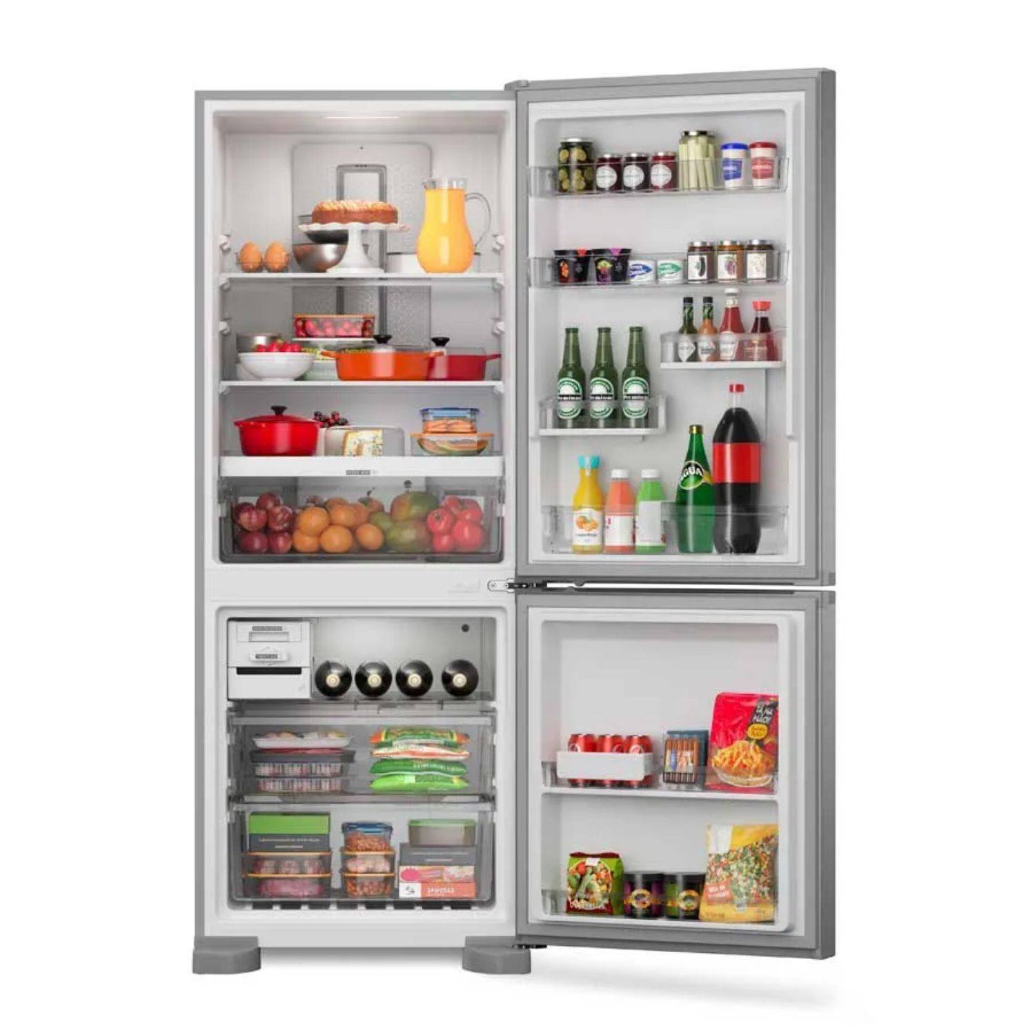 Nevera WHIRLPOOL No Frost 450 Litros WRE56CKTWW Gris - Image 2