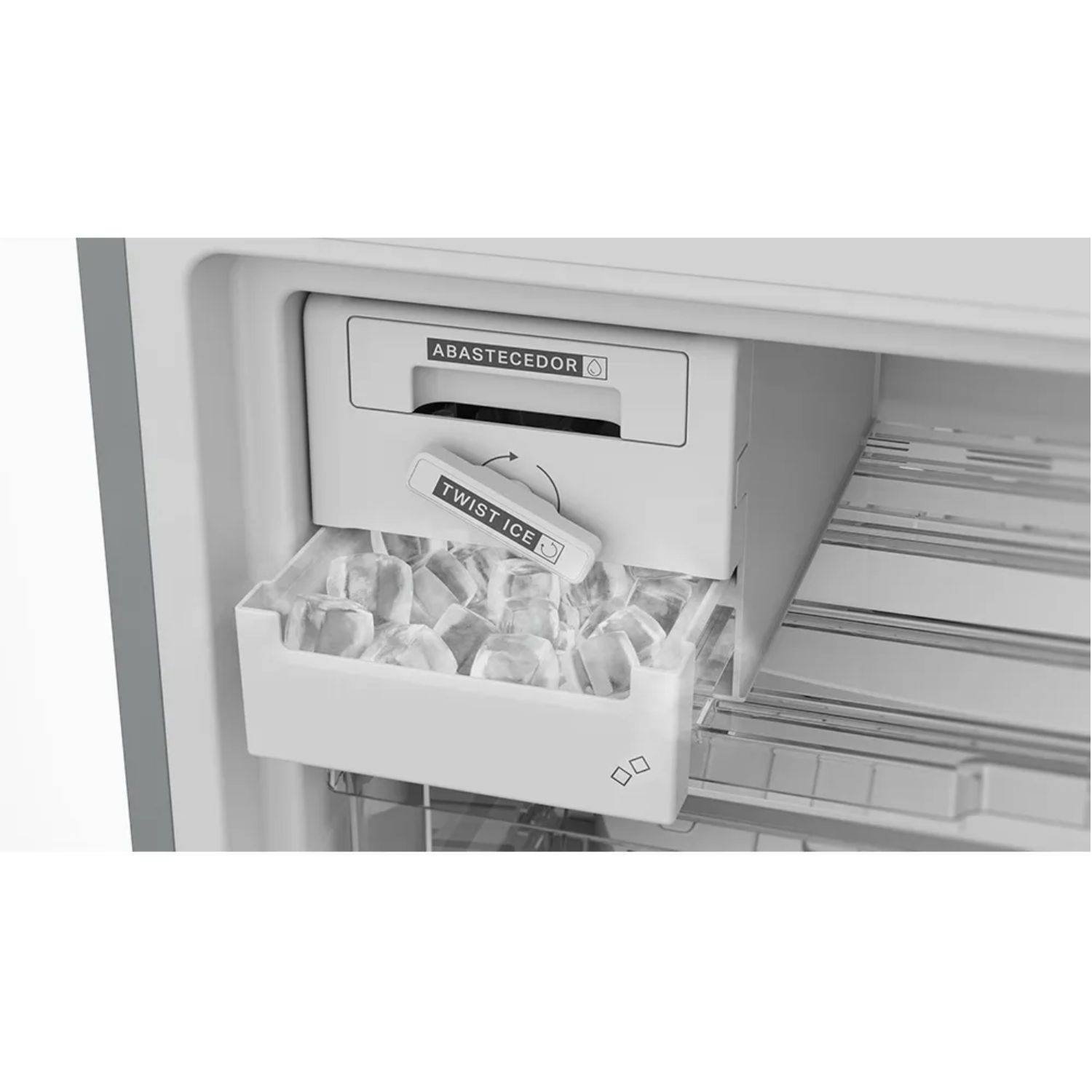 Nevera WHIRLPOOL No Frost 450 Litros WRE56CKTWW Gris - Image 3