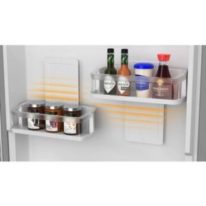 Nevera WHIRLPOOL No Frost 450 Litros WRE56CKTWW Gris - Image 4