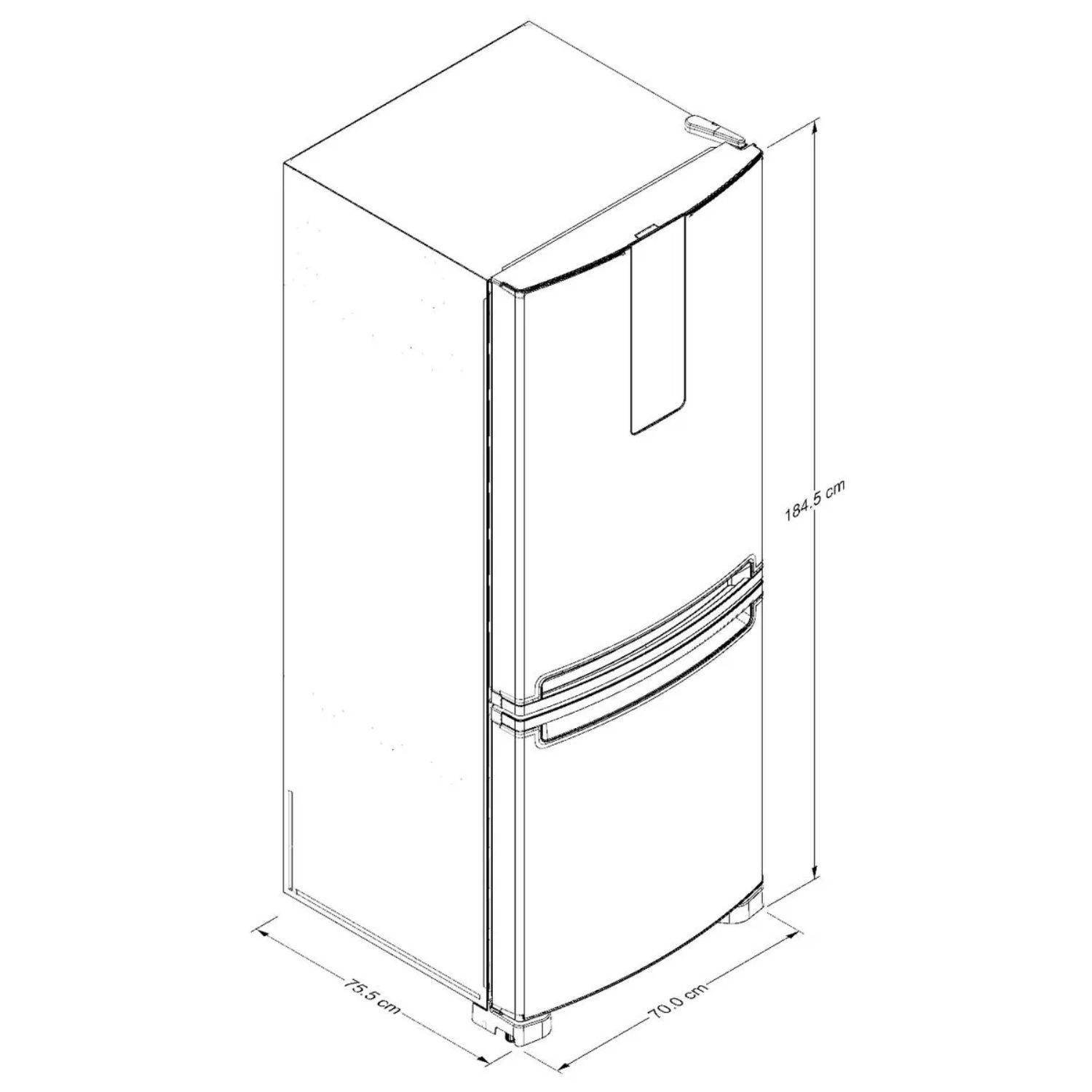 Nevera WHIRLPOOL No Frost 450 Litros WRE56CKTWW Gris - Image 7