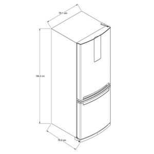 Nevera WHIRLPOOL No Frost 450 Litros WRE57BKTWW Gris - Image 7