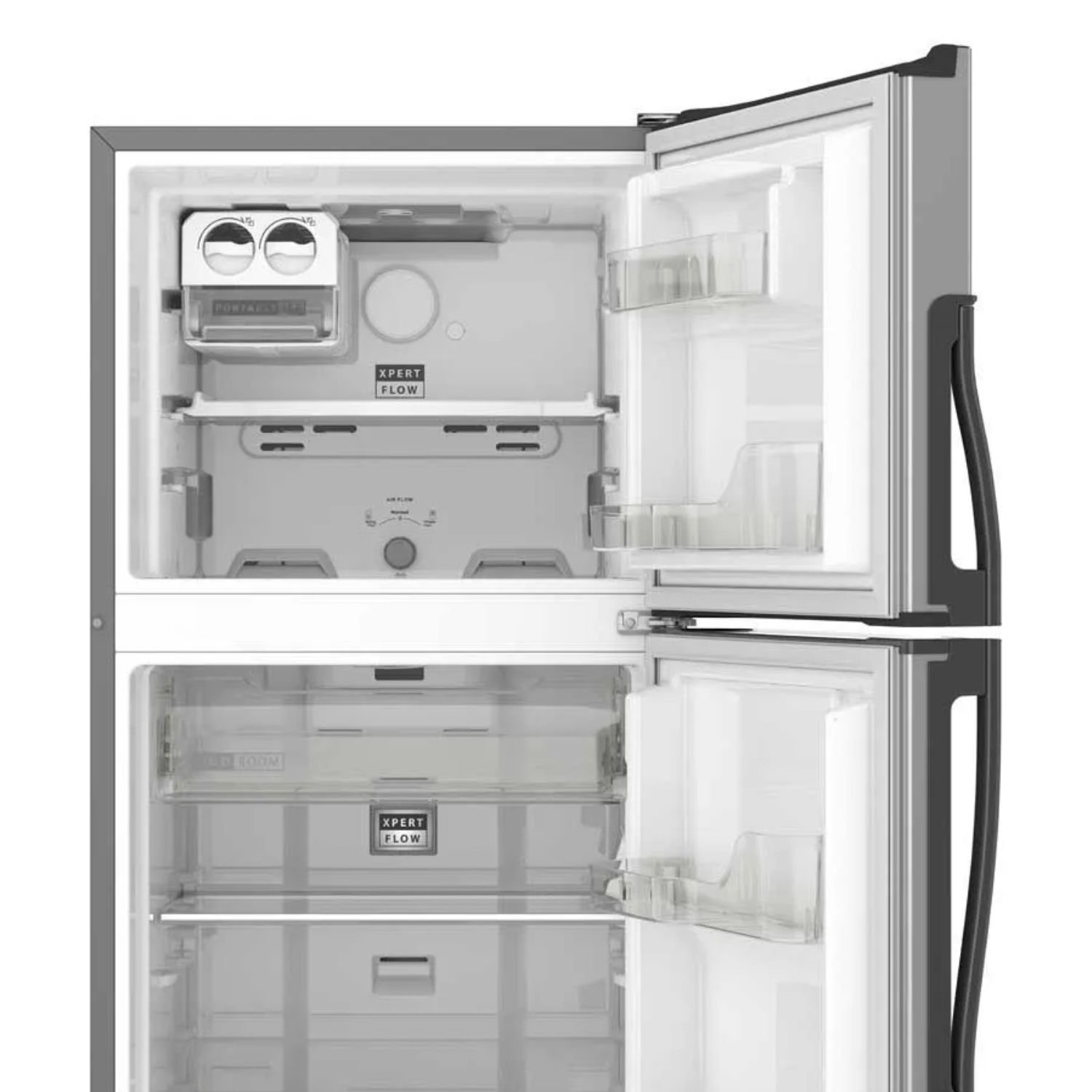 Nevera Whirlpool No Frost 234 Litros WRM22CKTWW Gris - Image 5