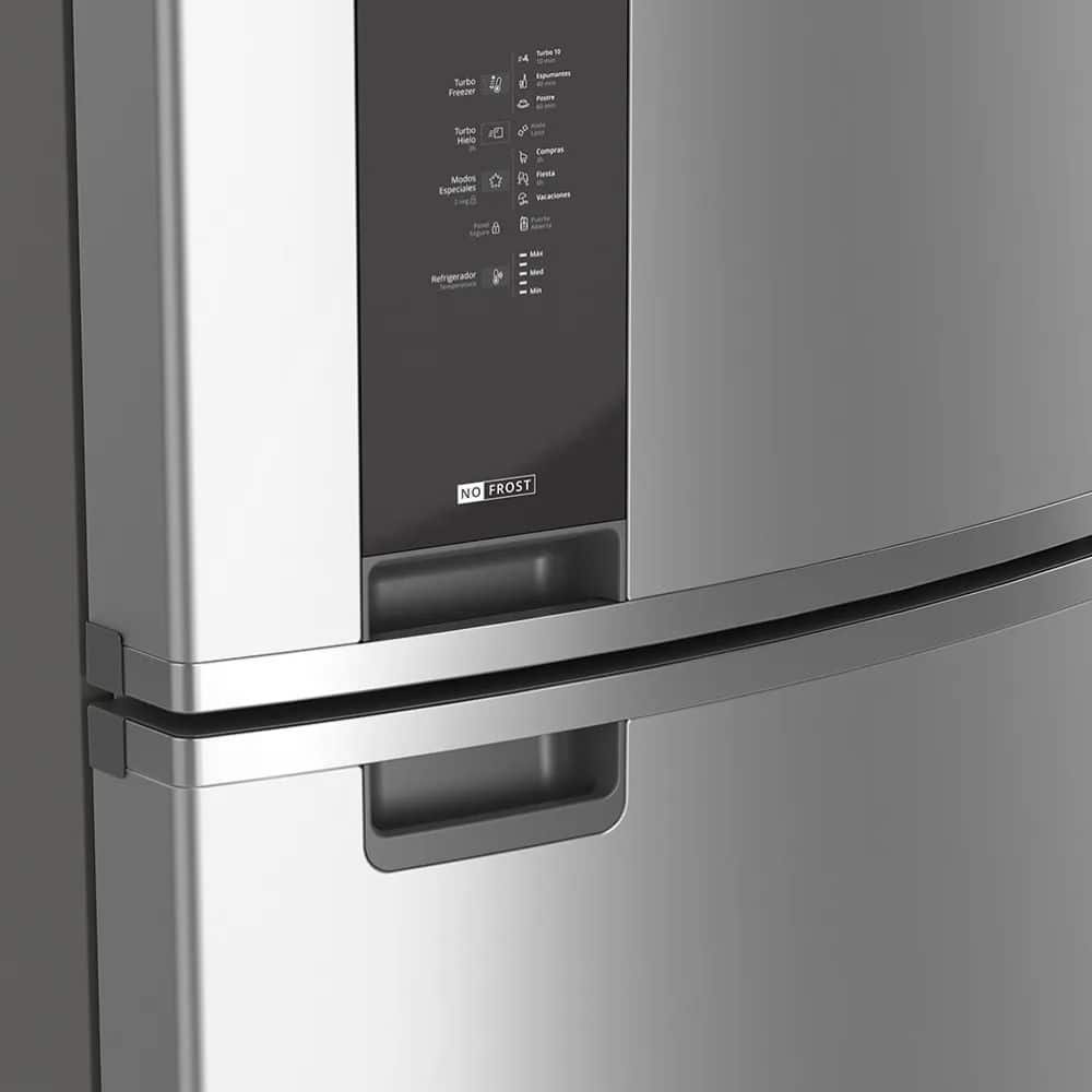 Nevera WHIRLPOOL No Frost 468 Lt Inverter WRM56BKTWW Gris - Image 3