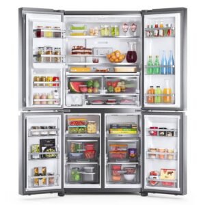 Alternative view of Nevecon WHIRLPOOL No Frost 581 Lt Inverter WRQ661SELZ Gris