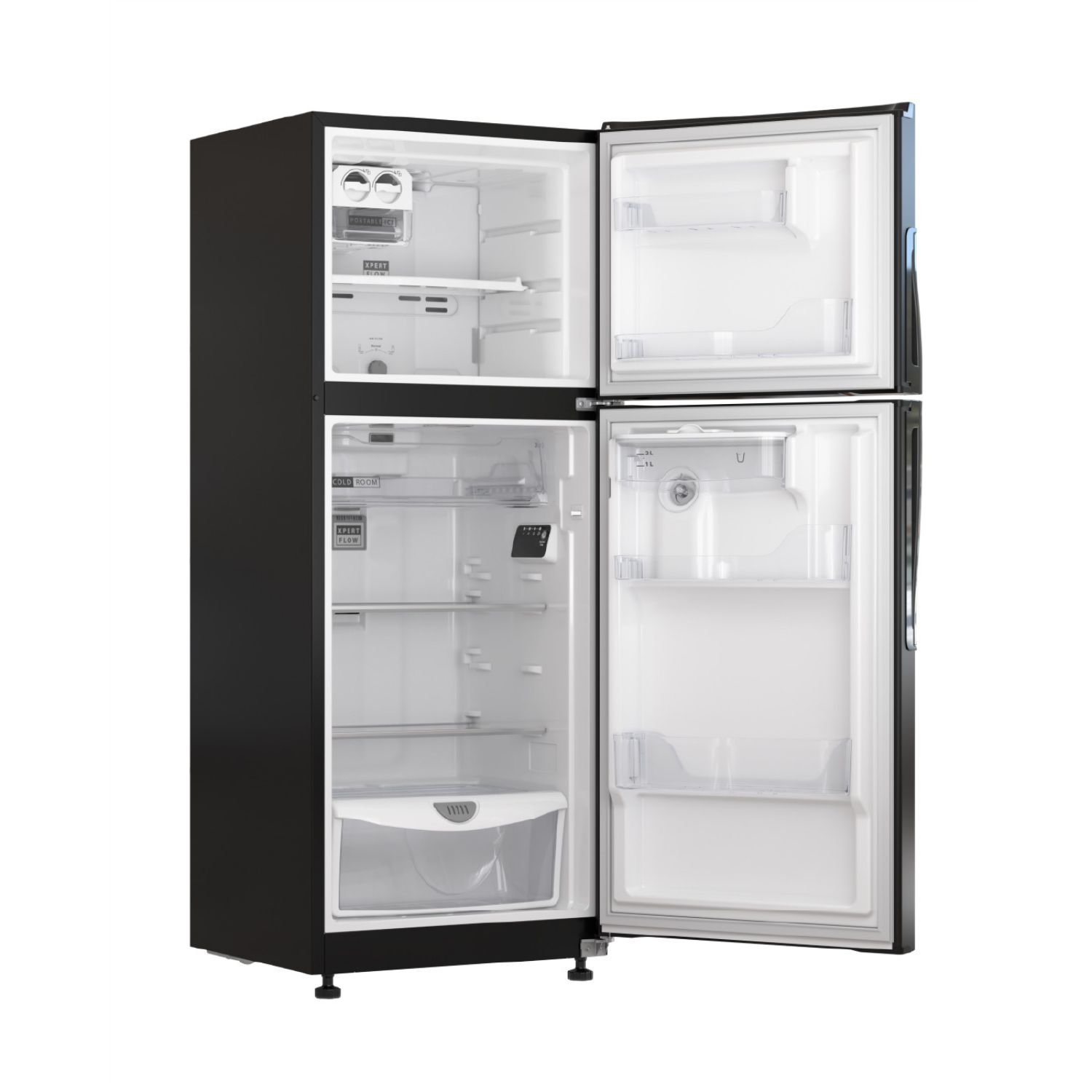 Nevera WHIRLPOOL No Frost 264 Litros WRW25CKTMB Negro - Image 3