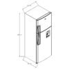 Nevera WHIRLPOOL No Frost 264 Litros WRW25CKTMB Negro - Image 7