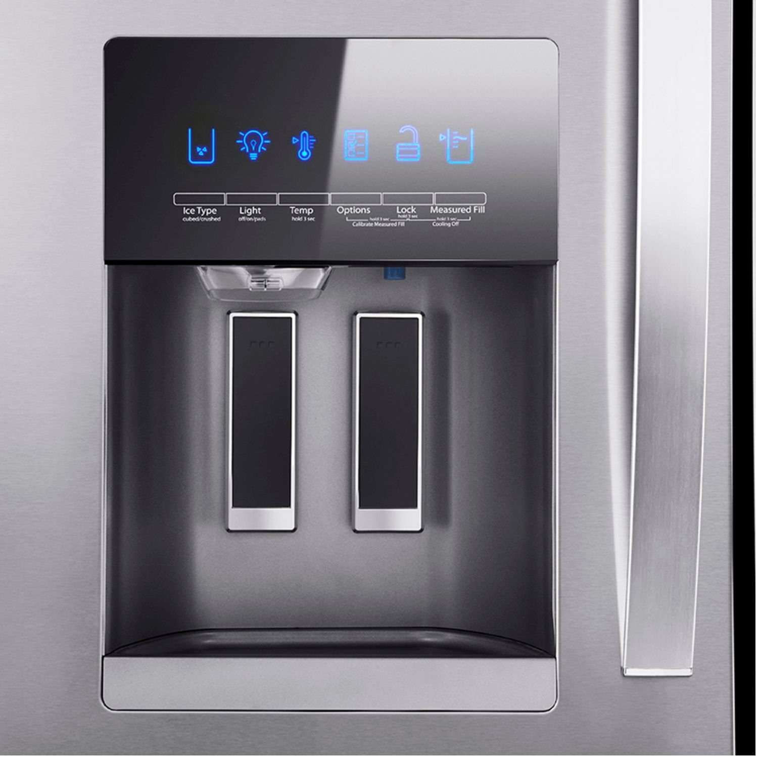 Nevecon Whirlpool No Frost 694 L French Door WRX735SDHZ Gris - Image 4