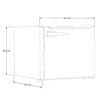 Minibar Whirlpool Frost 48 Litros Una Puerta WS2109R Rojo - Image 7