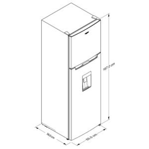 Nevera WHIRLPOOL No Frost 245 Litros Inverter WT32409D Gris - Image 7