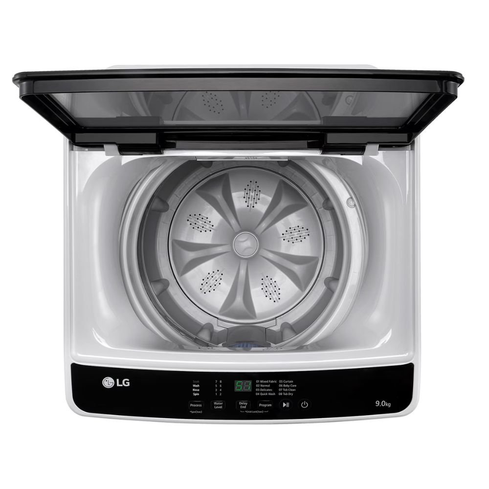 Lavadora LG 9 Kilos / 19 Libras Carga Superior WT9ELR Gris - Image 4