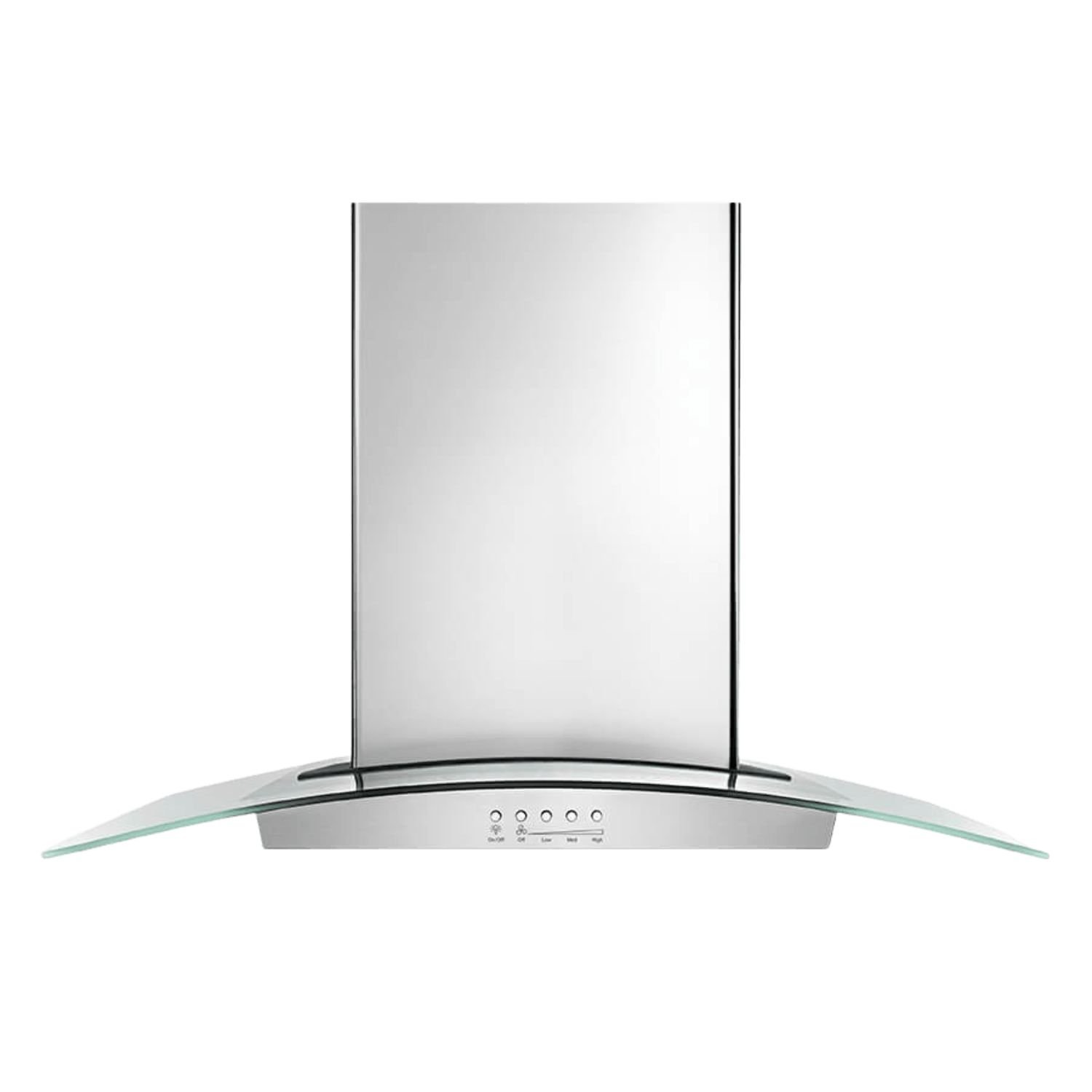 Campana Extractora WHIRLPOOL 91 cm Isla WVI75UC6DS Gris