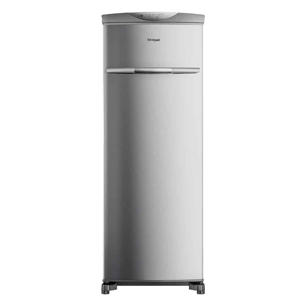 Congelador WHIRLPOOL Vertical Frost 215 Lt WVR28NKTWF Gris