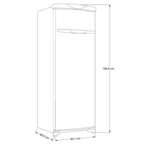 Congelador WHIRLPOOL Vertical Frost 215 Lt WVR28NKTWF Gris - Image 5