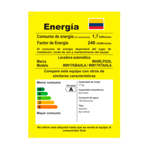Lavadora WHIRLPOOL 17 Kilos Carga Superior WW17KBAHLA Blanco - Image 7