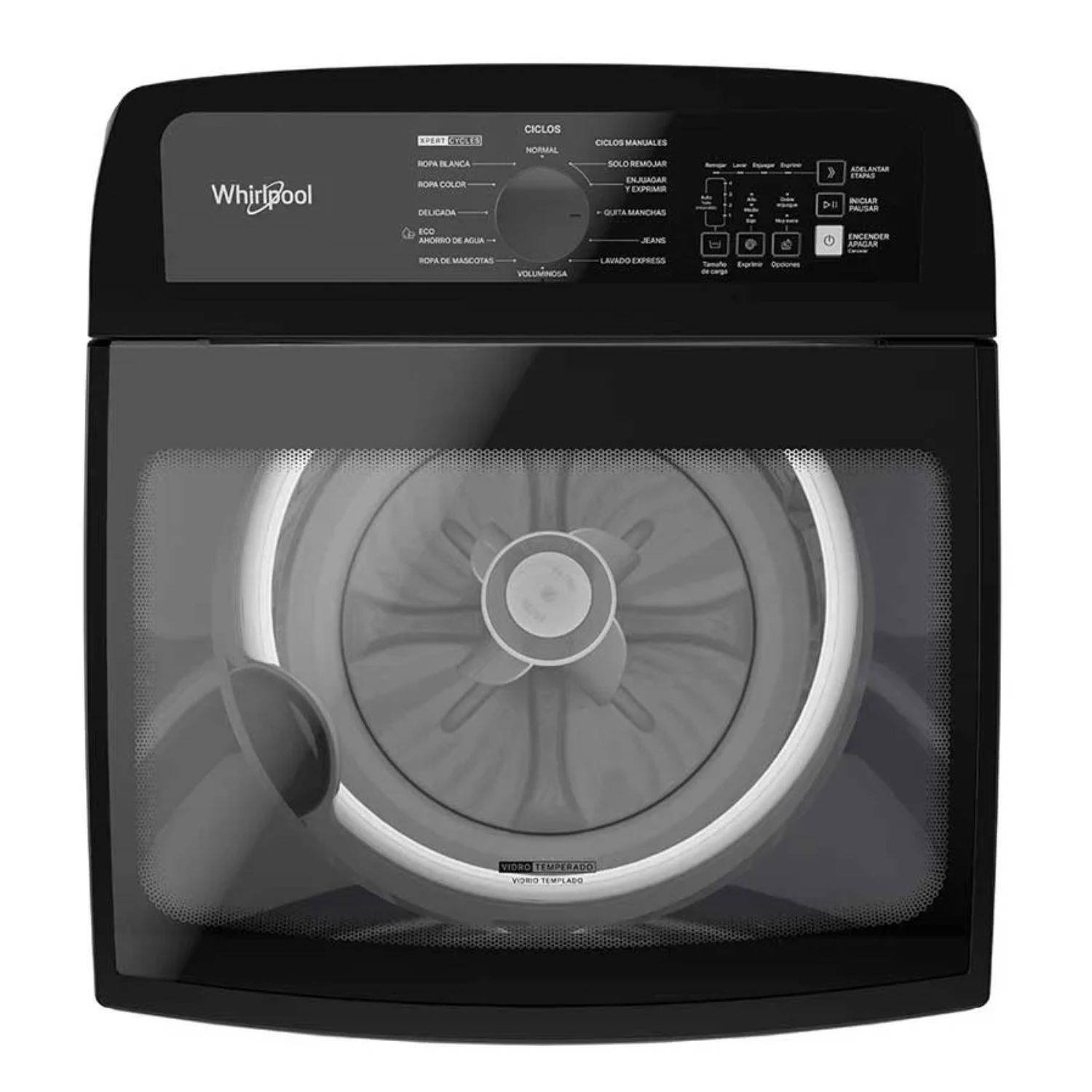 Lavadora WHIRLPOOL 17kg/37lb Carga Superior WW17WTAHLA Gris - Image 2