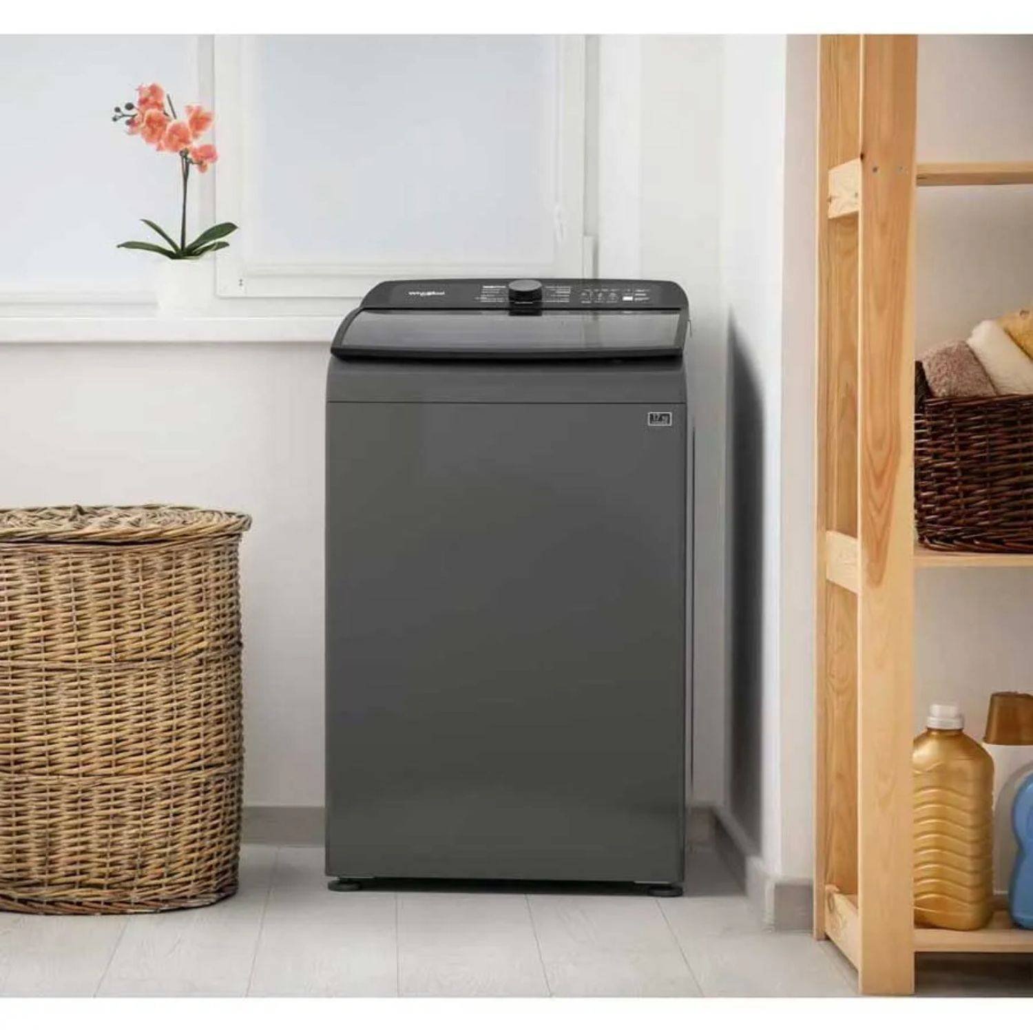 Lavadora WHIRLPOOL 17kg/37lb Carga Superior WW17WTAHLA Gris - Image 5