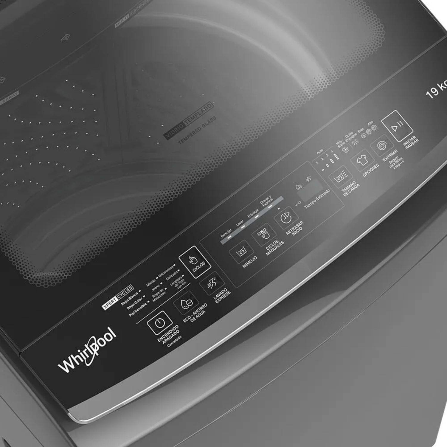 Lavadora WHIRLPOOL 19 Kilos Carga Superior WW19LTAHLA Gris - Image 3