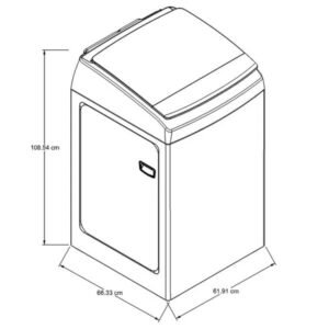 Lavadora WHIRLPOOL 19 Kilos Carga Superior WW19LTAHLA Gris - Image 7