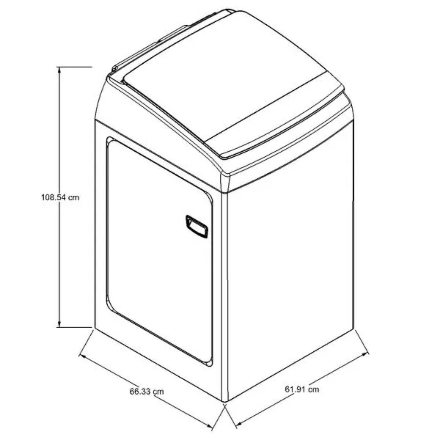Lavadora WHIRLPOOL 19 Kilos Carga Superior WW19LTAHLA Gris - Image 7