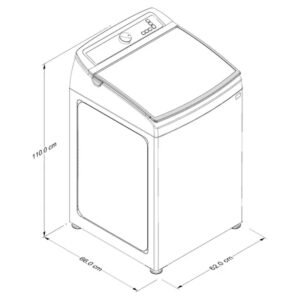 Lavadora WHIRLPOOL 19kg/42lb Carga Superior WW19NTBHLA Gris - Image 6