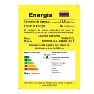 Lavadora WHIRLPOOL 20 Kilos Carga Superior WW20BTAHLA Gris - Image 8