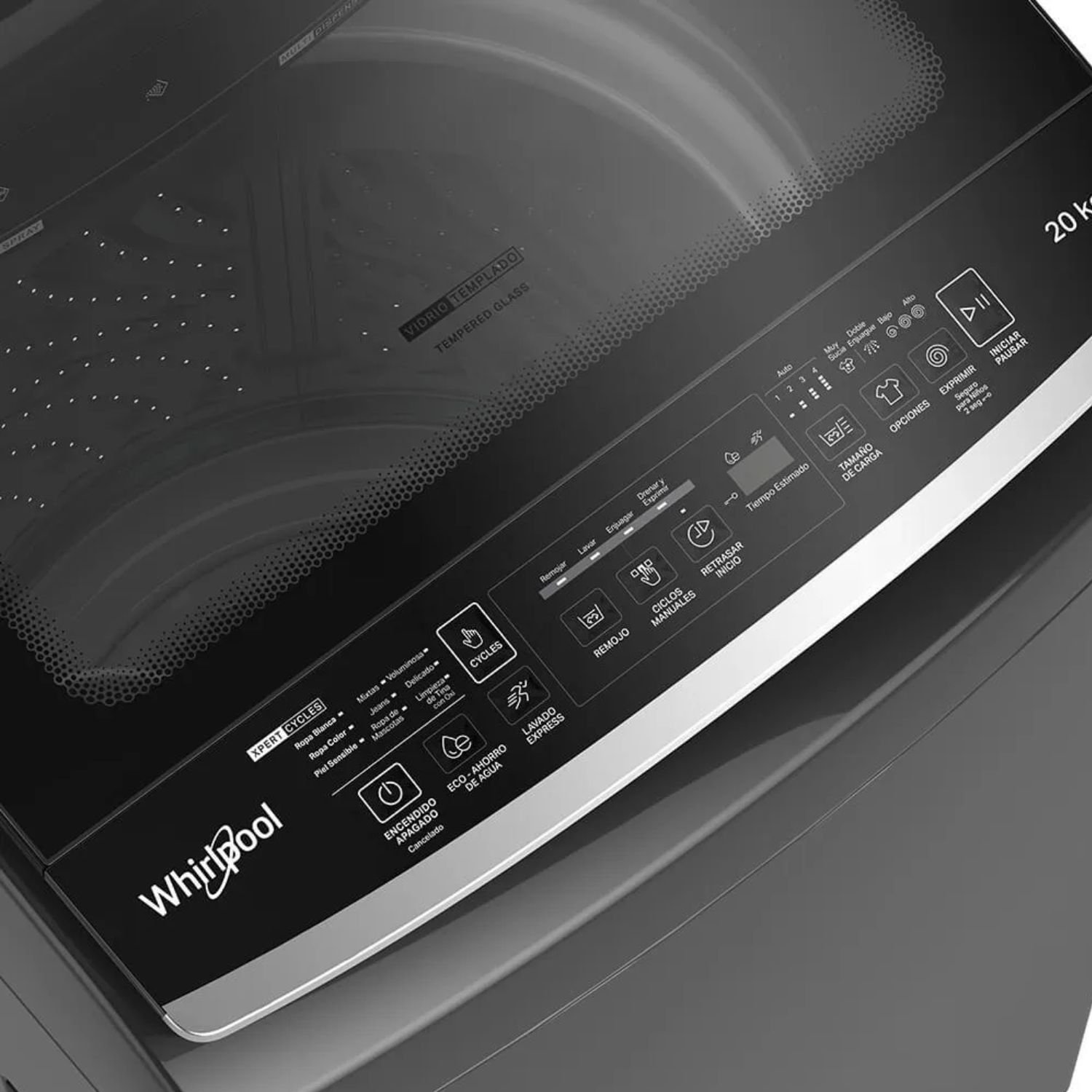 Lavadora WHIRLPOOL 20 Kilos Carga Superior WW20LTAHLA Gris - Image 3