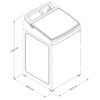 Lavadora WHIRLPOOL 20 Kilos Carga Superior WW20NTBHLA Gris - Image 7