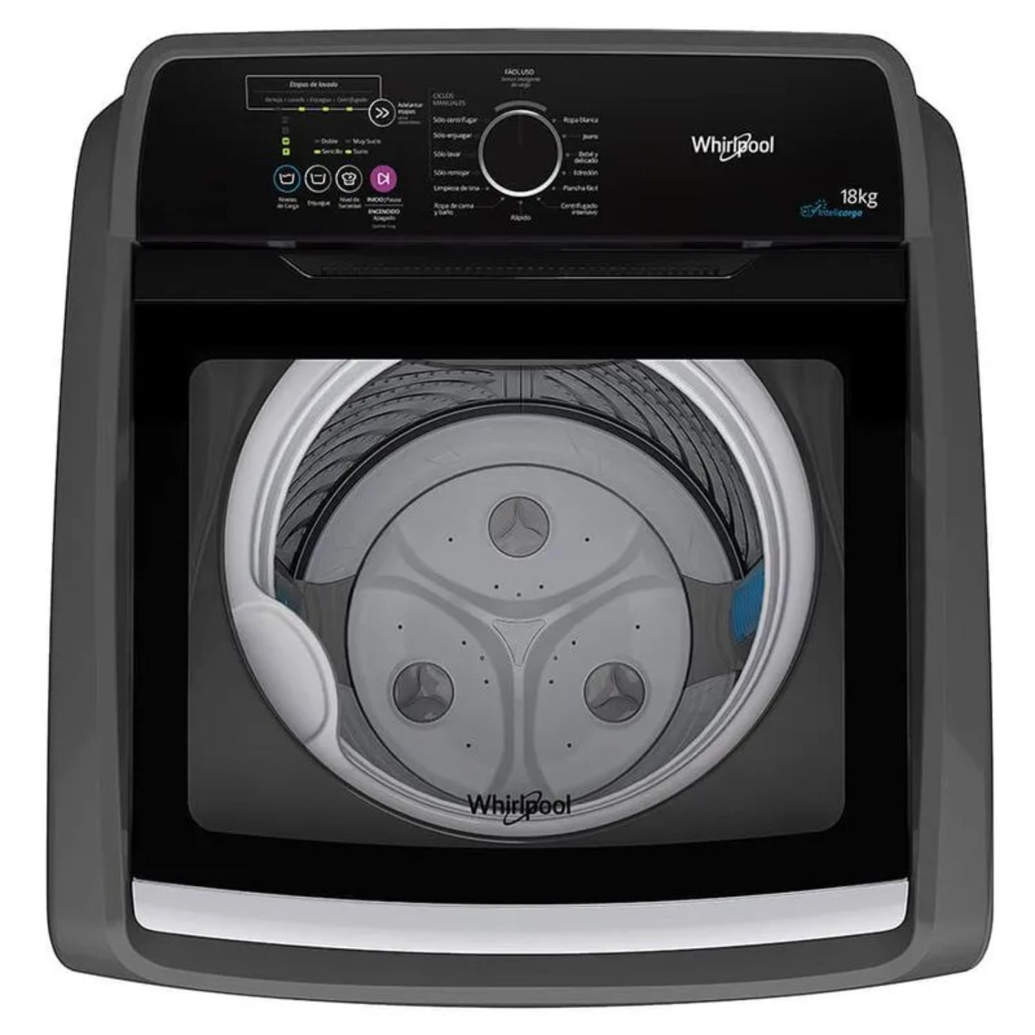 Lavadora WHIRLPOOL 18 Kilos Carga Superior WWG18BSHLA Gris - Image 2