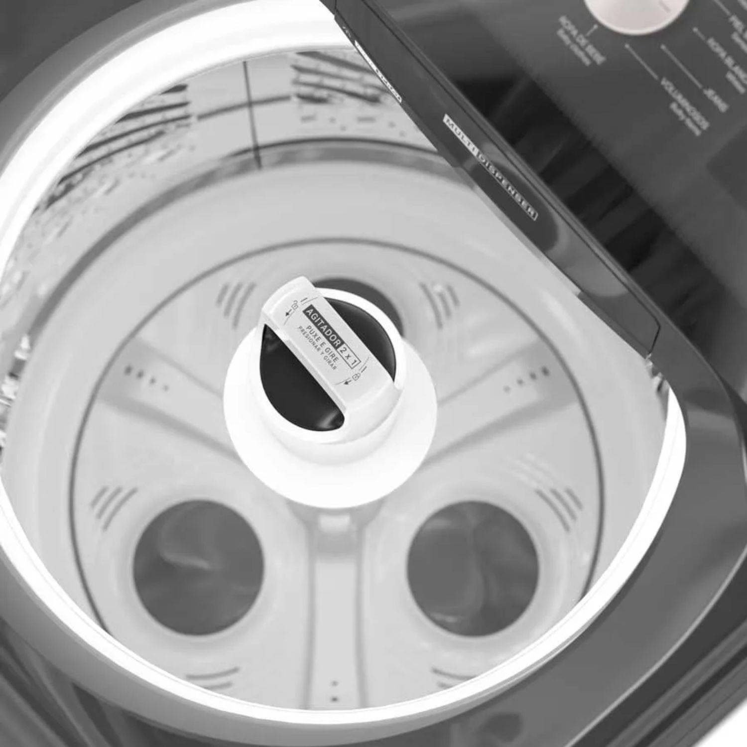 Lavadora WHIRLPOOL 17kg/37lb Carga Superior WWN17ABAAC Gris - Image 3