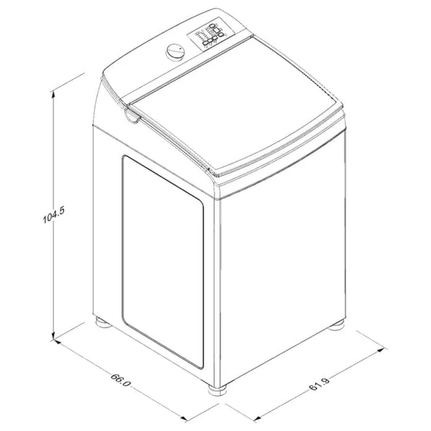 Lavadora WHIRLPOOL 17kg/37lb Carga Superior WWN17ABAAC Gris - Image 7